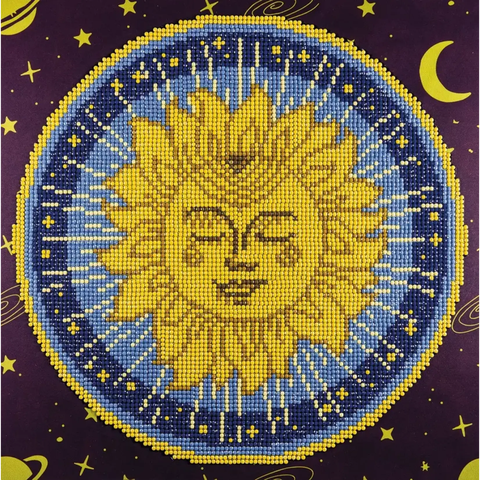 Camelot Sun Mandala Diamond Art