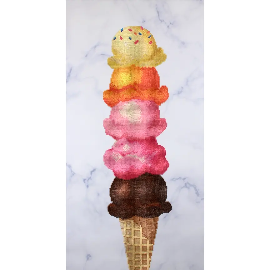Ice Cream Diamond Art