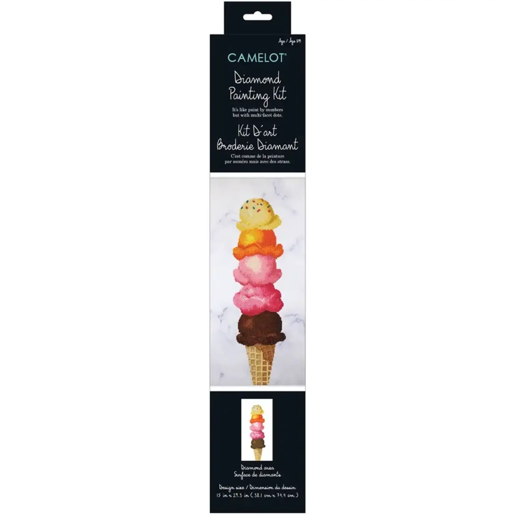 Camelot Ice Cream Diamond Art