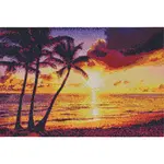 Camelot Beach Sunset Diamond Art