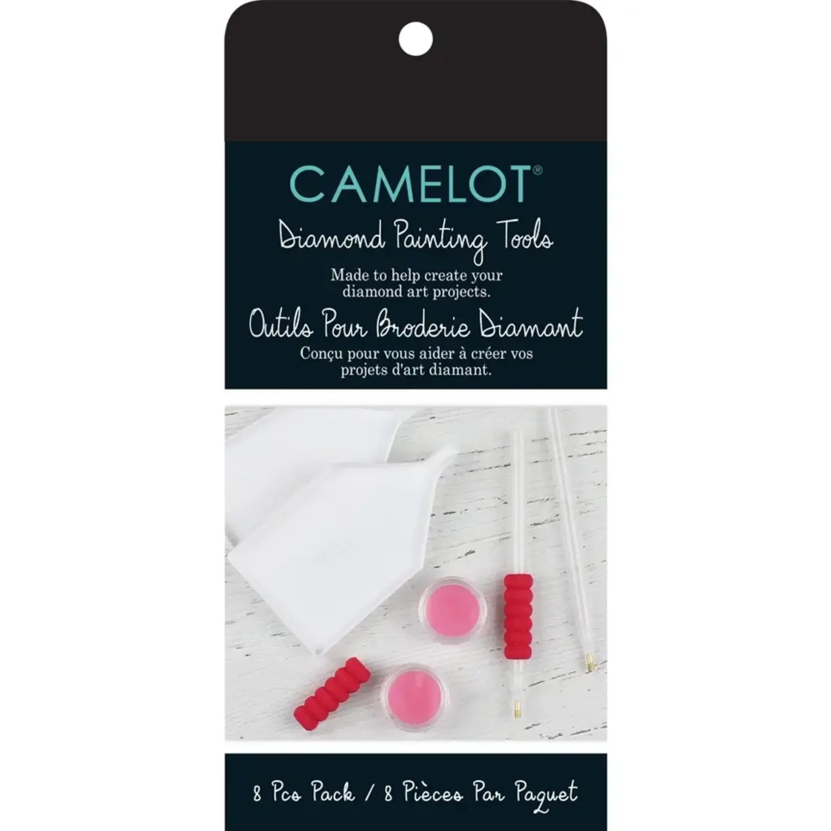 Camelot Diamond Art 8 Piece Tool Pack