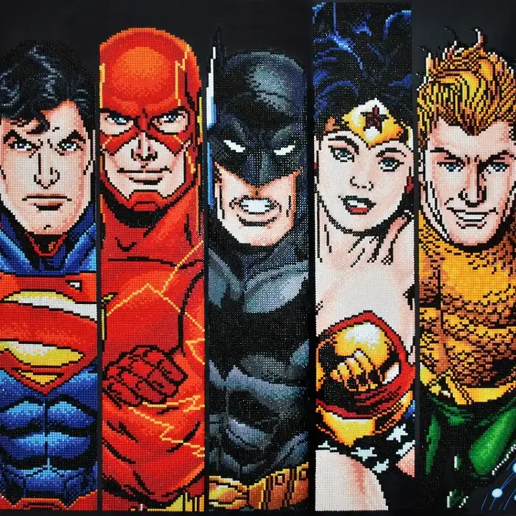 Camelot DC Comics Fabulous Five Diamond Art