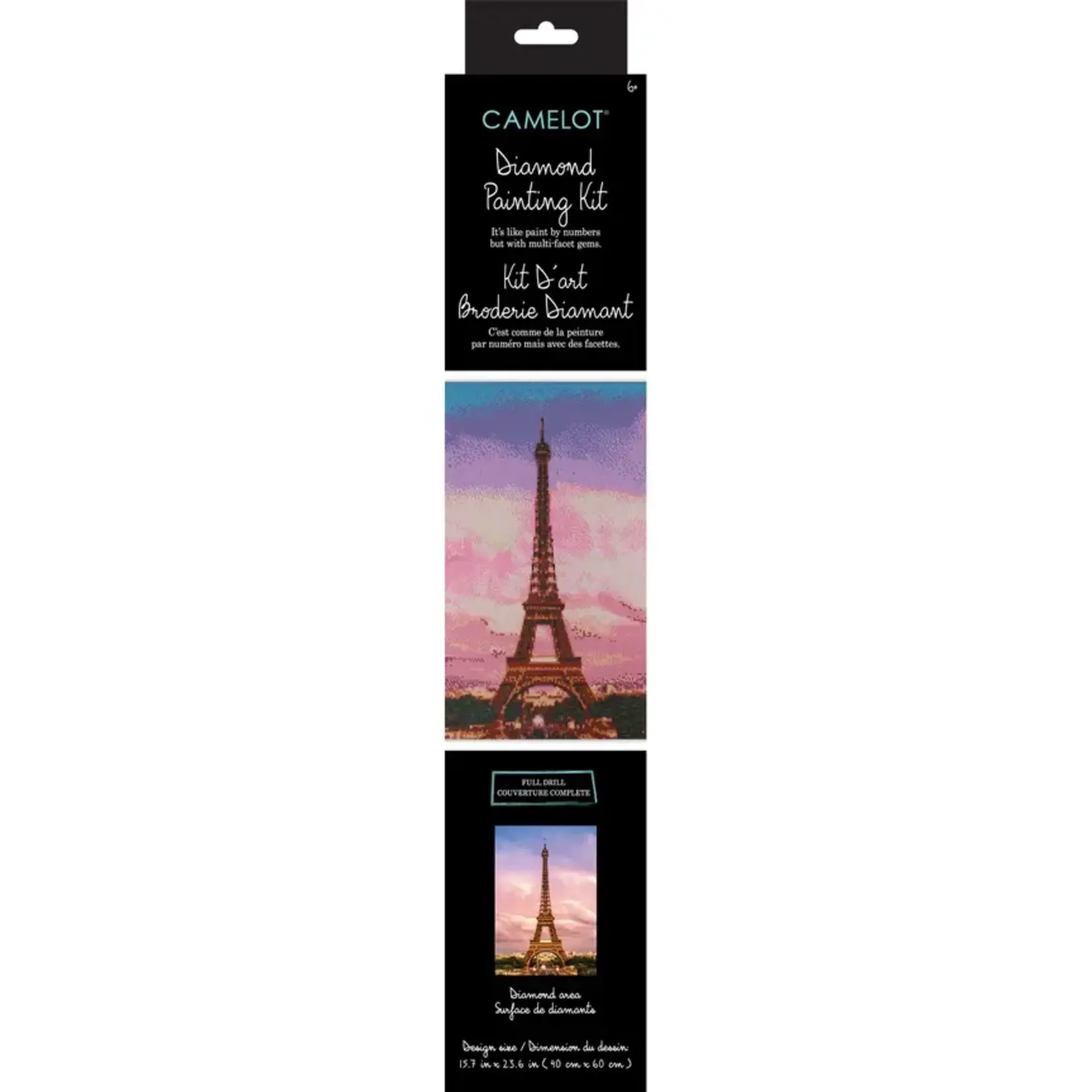 Camelot Eiffel Tower Diamond Art