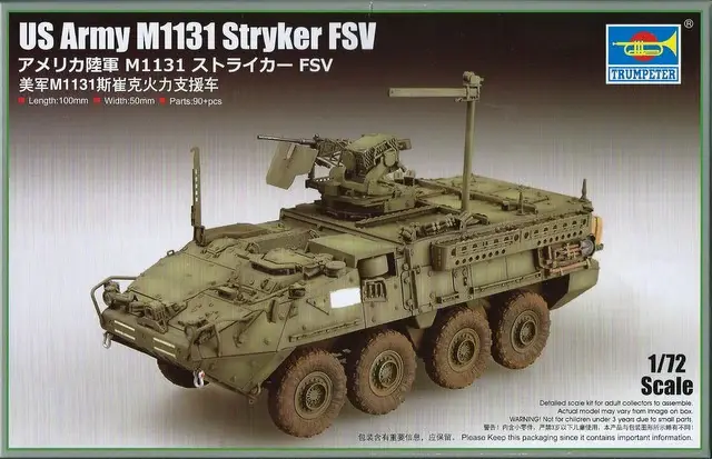 7424 1/72 US Army M1131 Stryker Fire Support Vehicle (FSV)