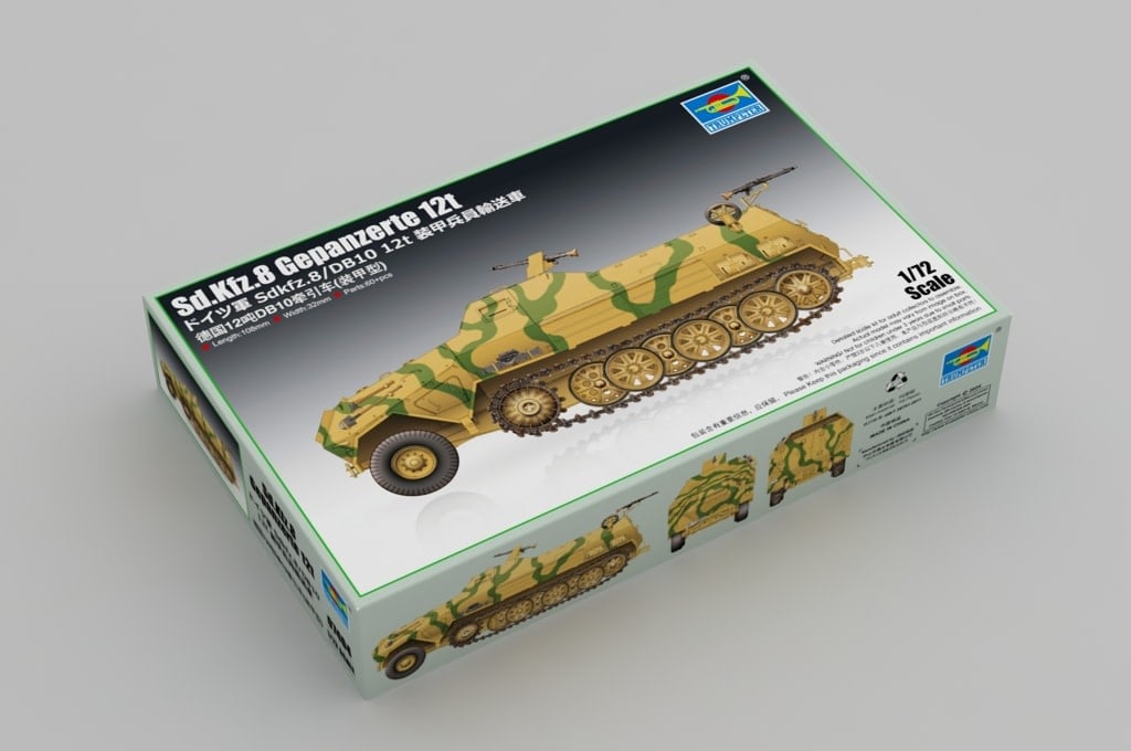 7404 1/72 German SdKfz8 Gepanzerte 12-ton Halftrack