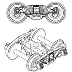 Athearn 90402 HO 70 Ton National B-1 Truck w/ 33" Wheels