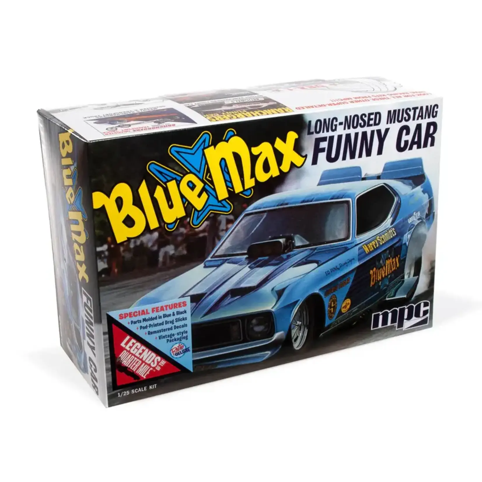 MPC 930 Blue Max Long Nose Mustang Funny Car