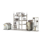 Woodland Scenics 2253 N Substation - Assembled