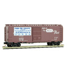 Micro Trains Line 02000037 N CNW Friendship Series 40' Standard Box #10
