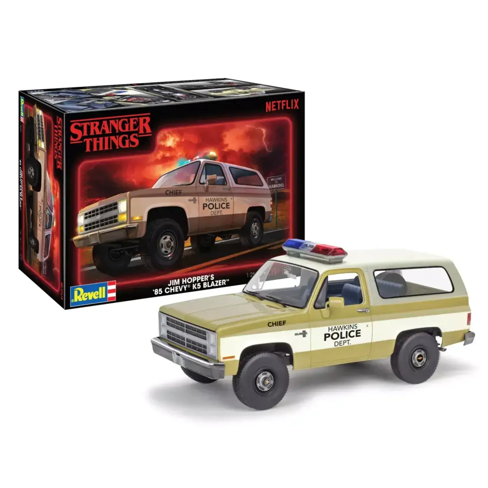Revell 14558 Stranger Things Jim Hopper's 85 K5 Chev Blazer Stranger Things