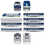 Kato 1069010 N Amtrak Pacific Surfliner SC-44 Diesel 8-Unit Base Set