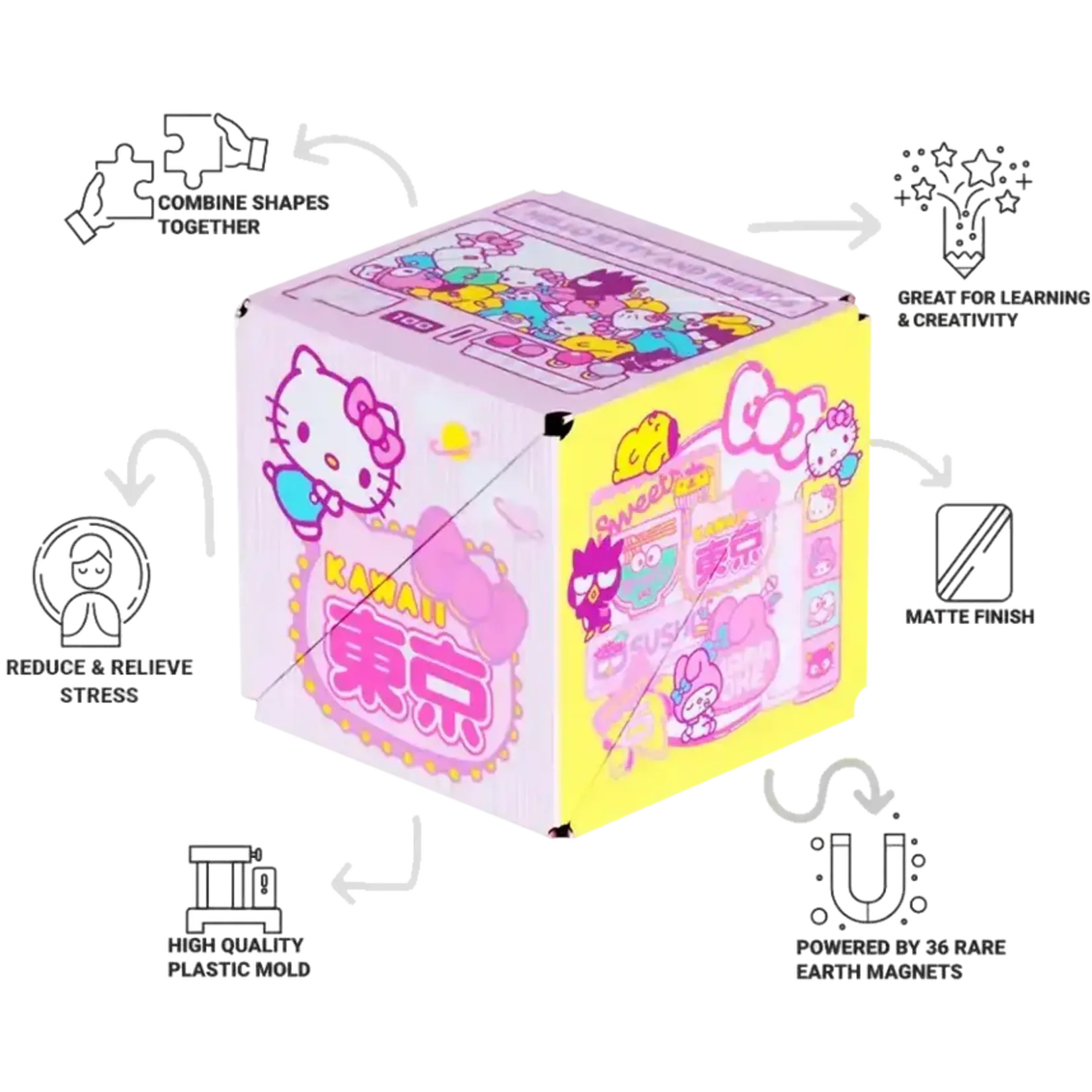 Fun In Motion SHAHK1KT Shashibo Hello Kitty Kawaii Tokyo