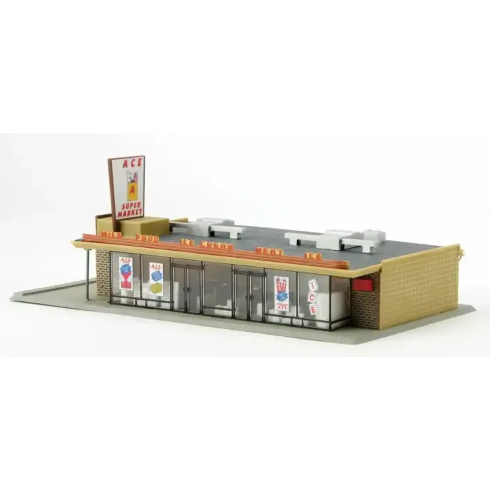 Life-Like 4331330 HO Ace Super Market Kit