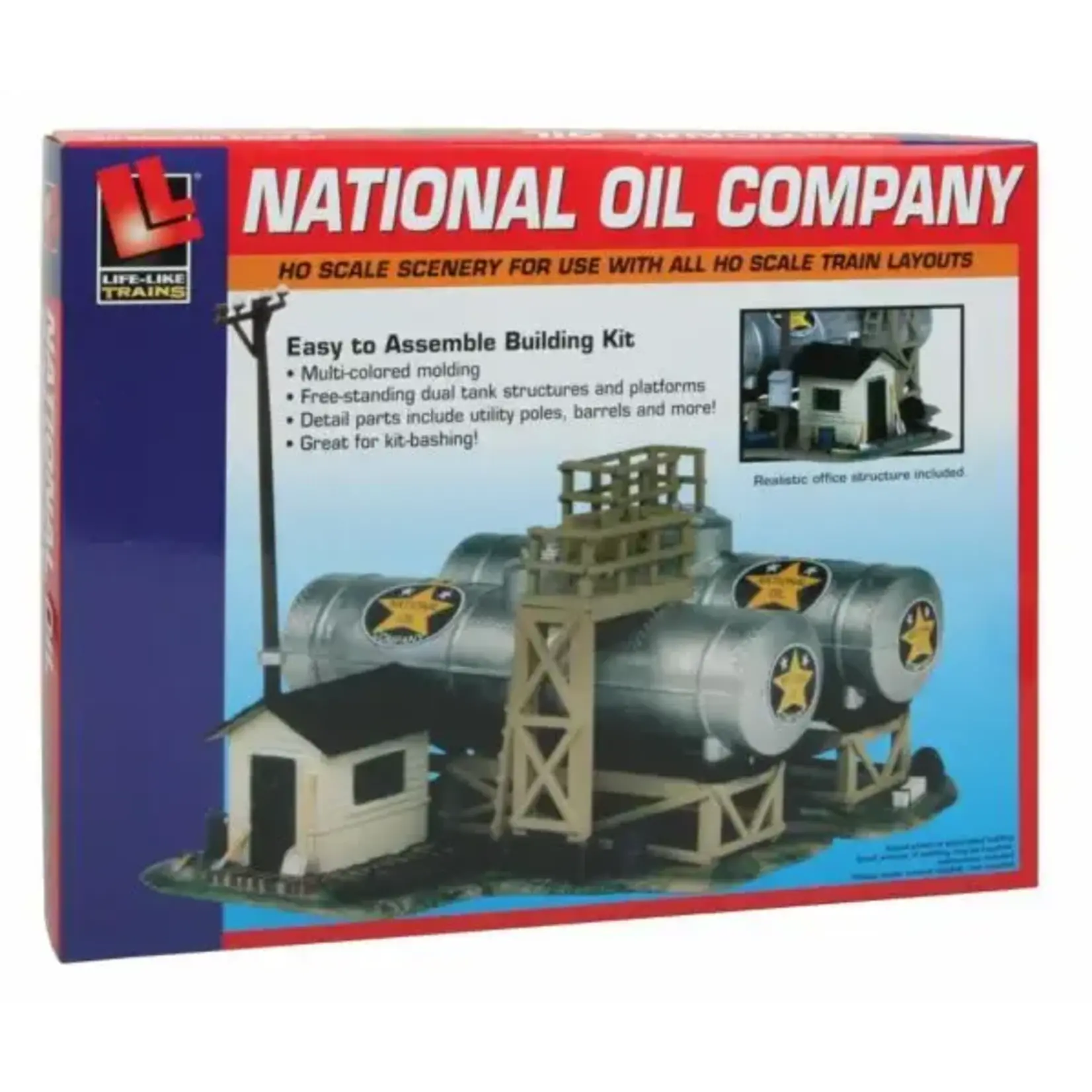 Life-Like 4331331 HO National Oil Co Kit