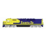 Kato 1769213 N SDP40F Diesel SF #5368/Yellow Bonnet AT&SF