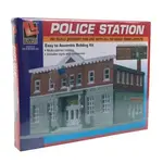 Life-Like 4331382 HO Woodlawn Police Station Kit
