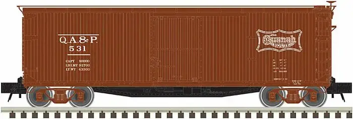 50003191 USRA 40' Double Sheathed Wood Boxcar Quanah, Acme & Pacific #531