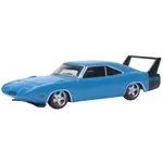 Oxford Diecast 87DD69004 HO 1969 Dodge Charger Daytona - Bright Blue