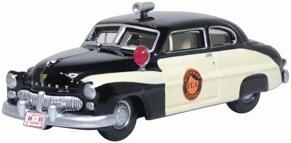 87ME49010 HO Mercury 8 Coupe 1949 - Florida Highway Patrol