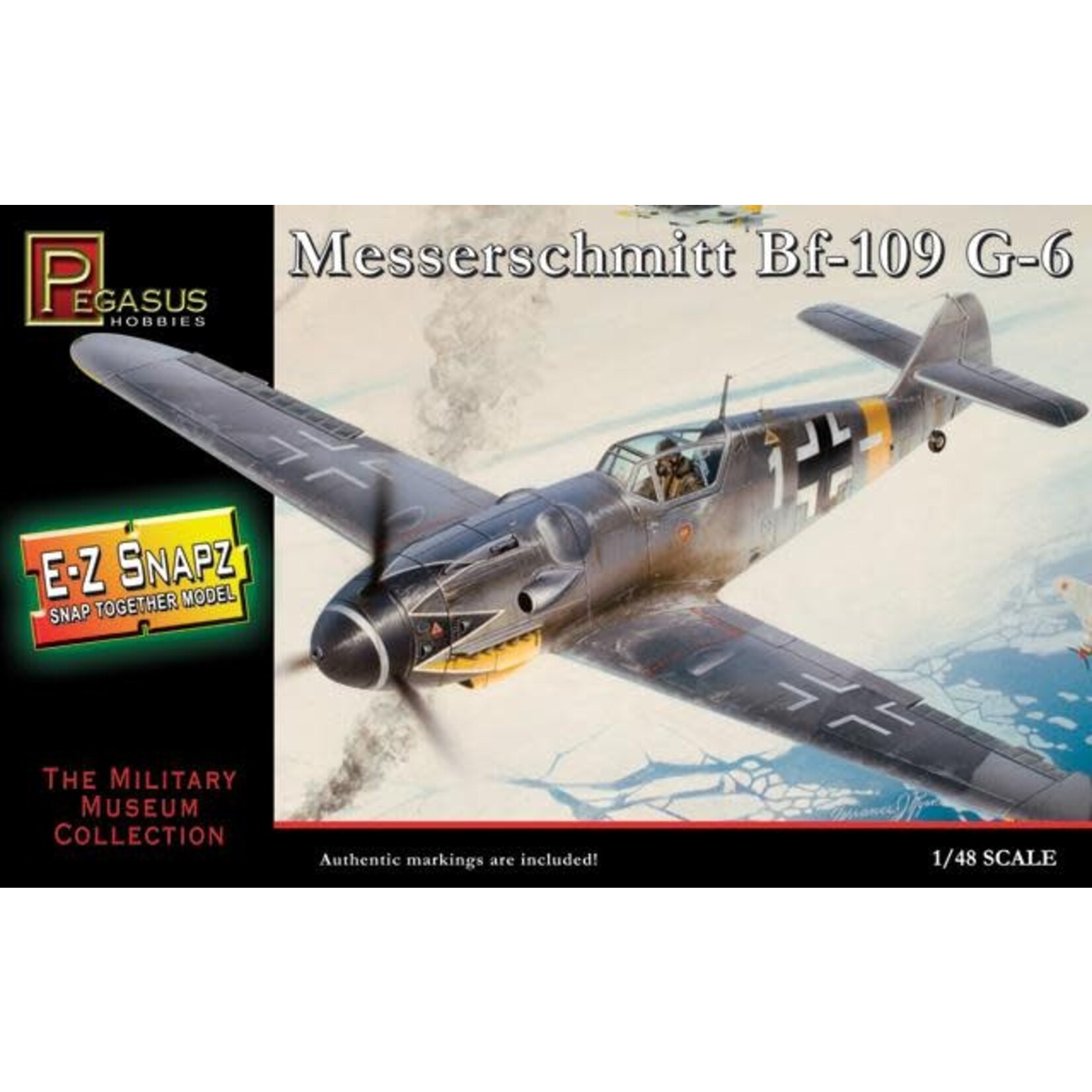 Pegasus 8413 E-Z Snapz Messershmitt Bf-109