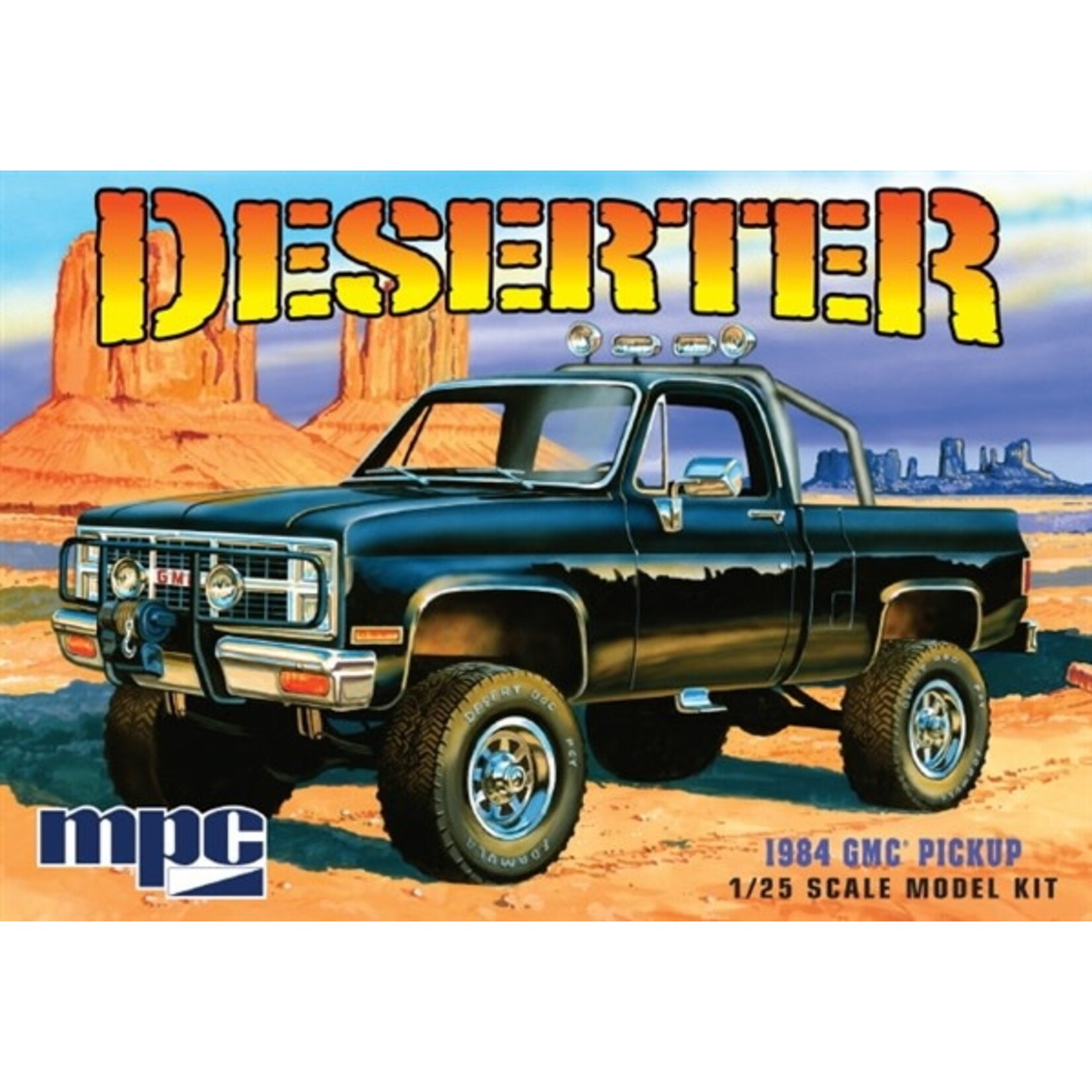 MPC 848 1984 GMC Pickup (Black) 1984 GMC Deserter