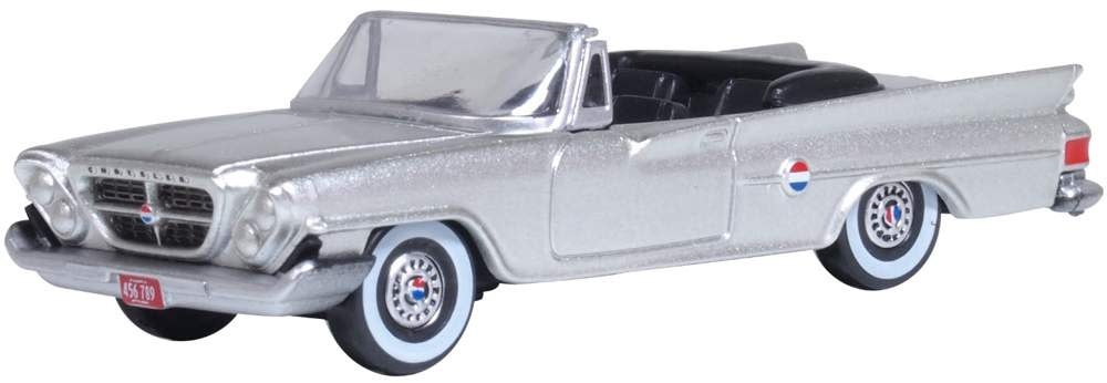 87CC61007 HO Chrysler 300 Convertible 1961 - Sheffield Silver (Open)