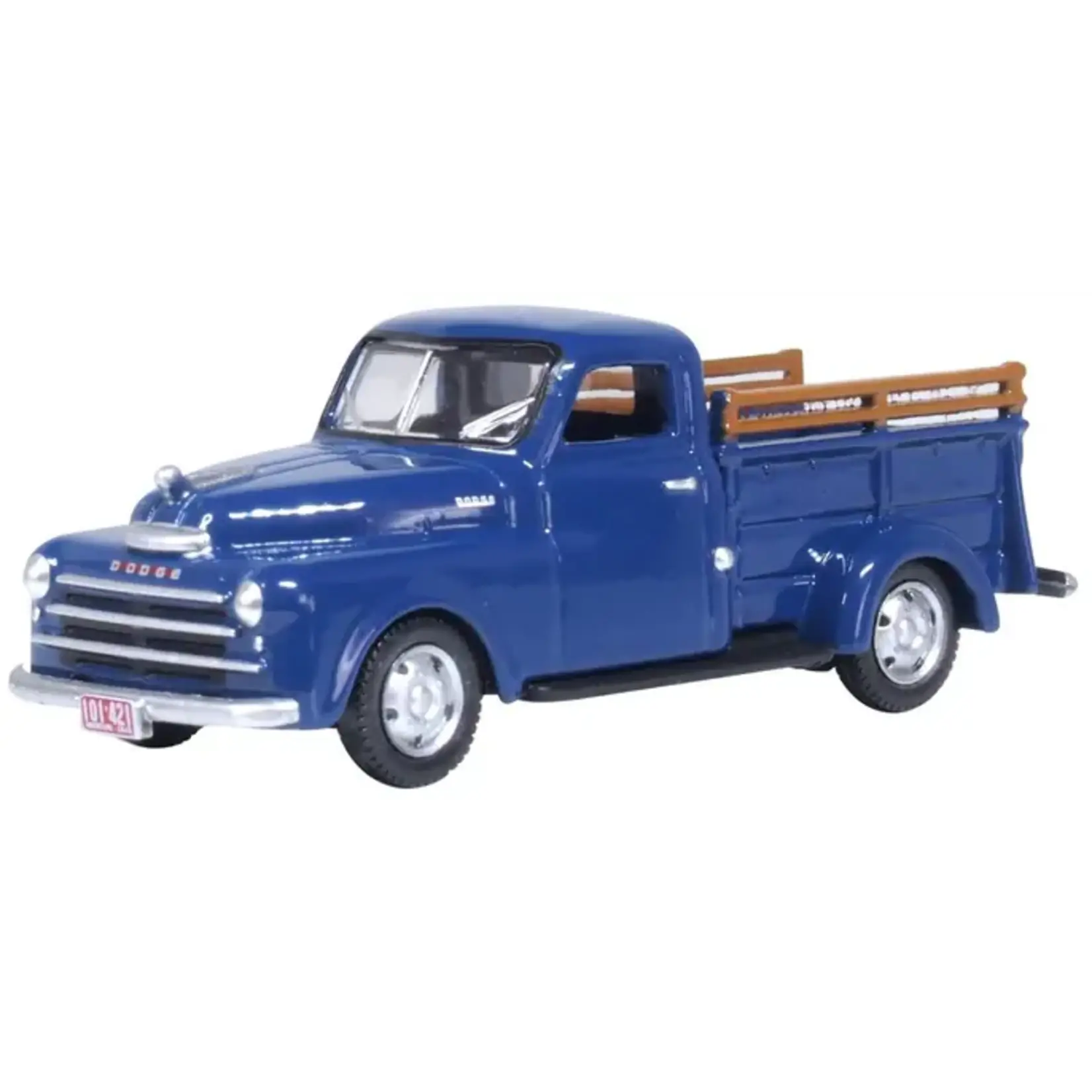 Oxford Diecast 87DP48006 HO Dodge B-1B Pickup Truck 1948 - Waterway Blue