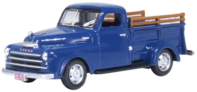 87DP48006 HO Dodge B-1B Pickup Truck 1948 - Waterway Blue