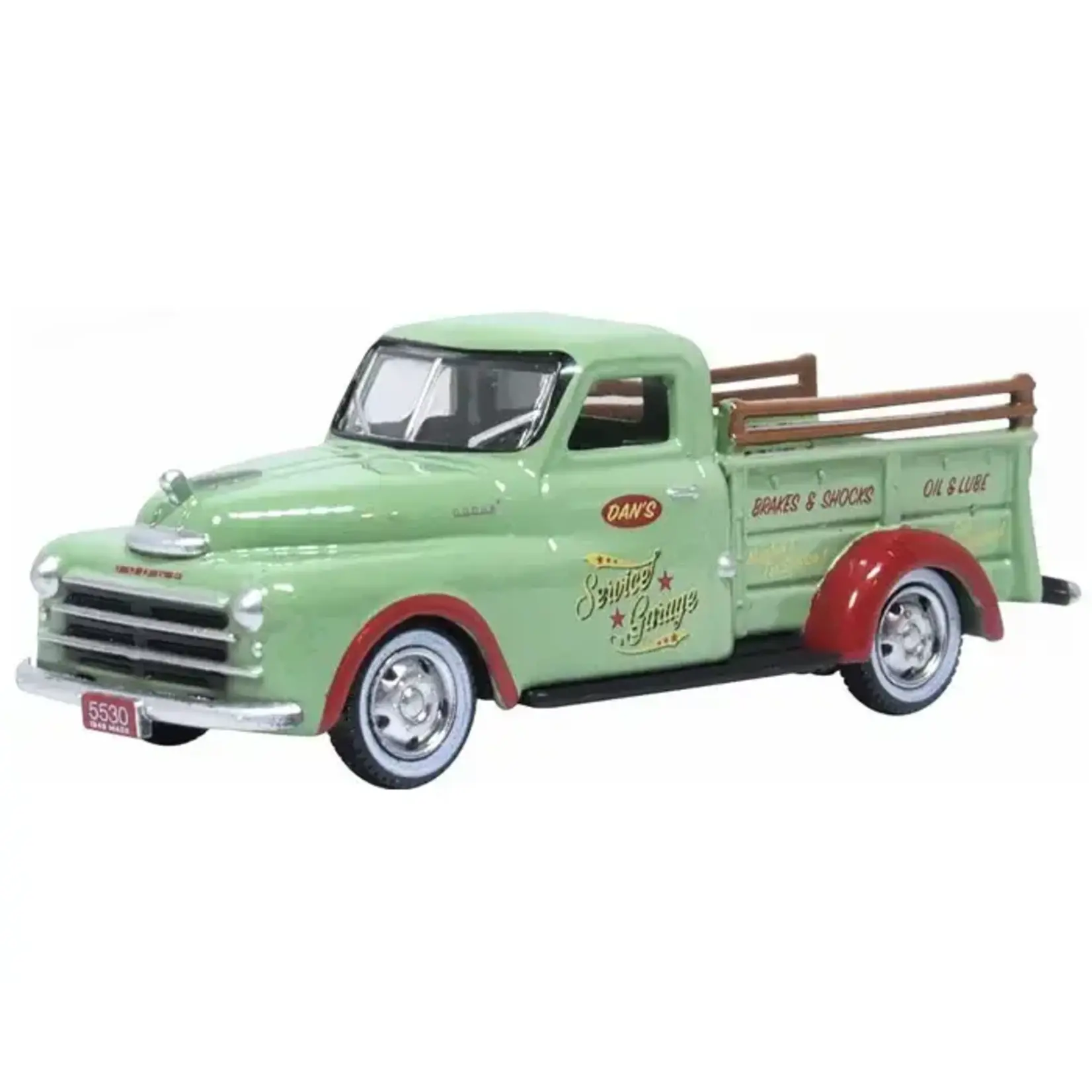 Oxford Diecast 87DP48003 HO Dodge B-1B Pickup Truck 1948 - Dan's Service Garage