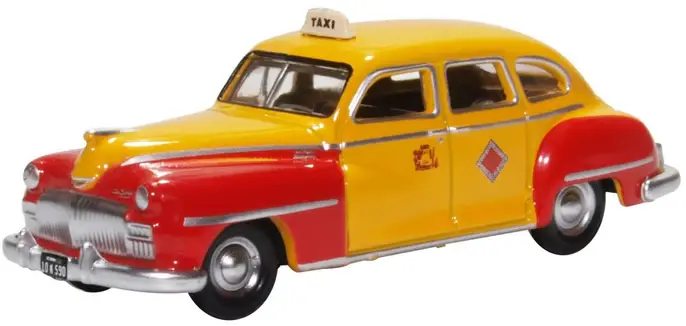 87DS46002 DeSoto Suburban 1946-48 - San Francisco Taxi