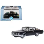 Oxford Diecast 87PB65004 HO Plymouth Barracuda 1965 - Black / Gold