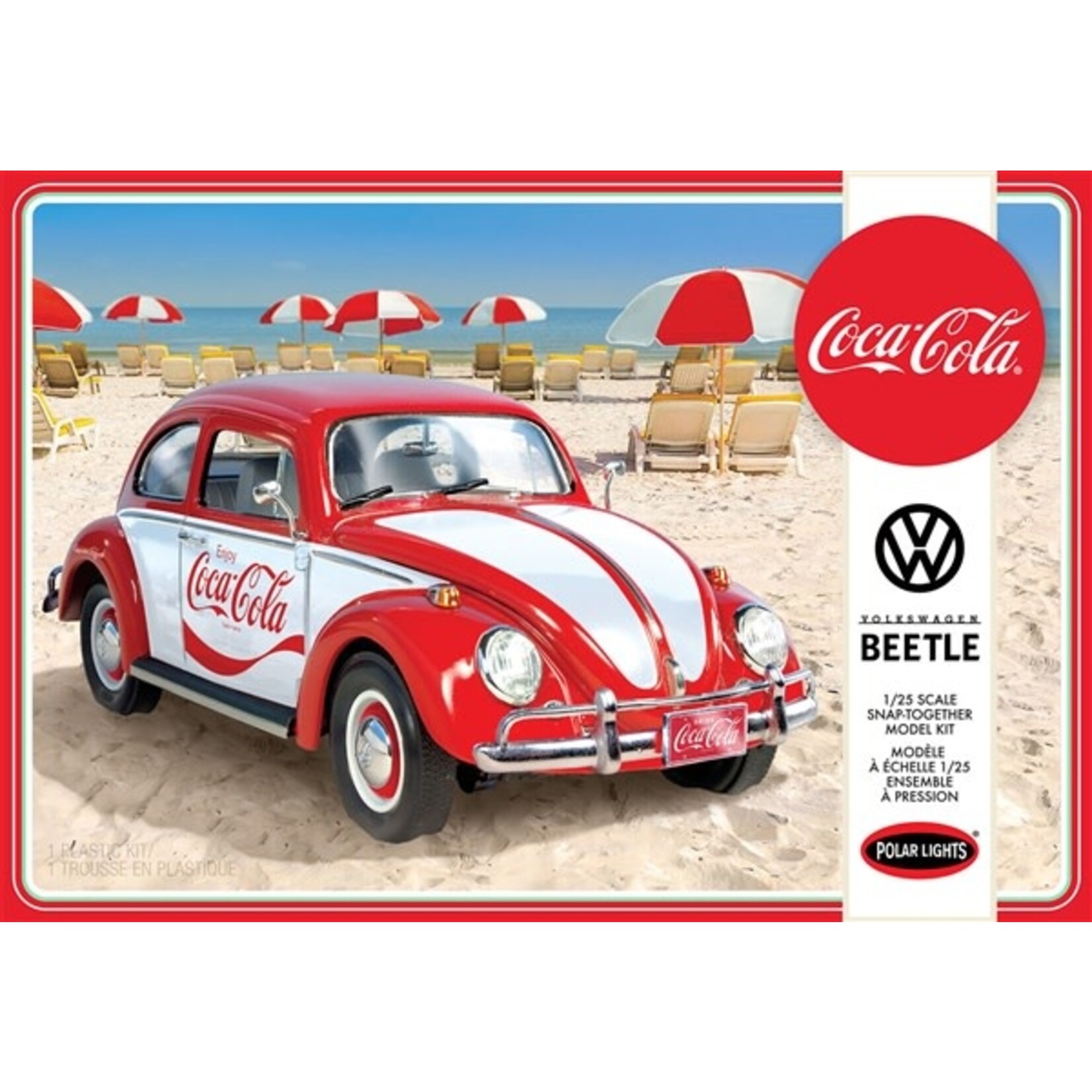 Polar Lights 960 Volkswagen Beetle Snap Coca Cola
