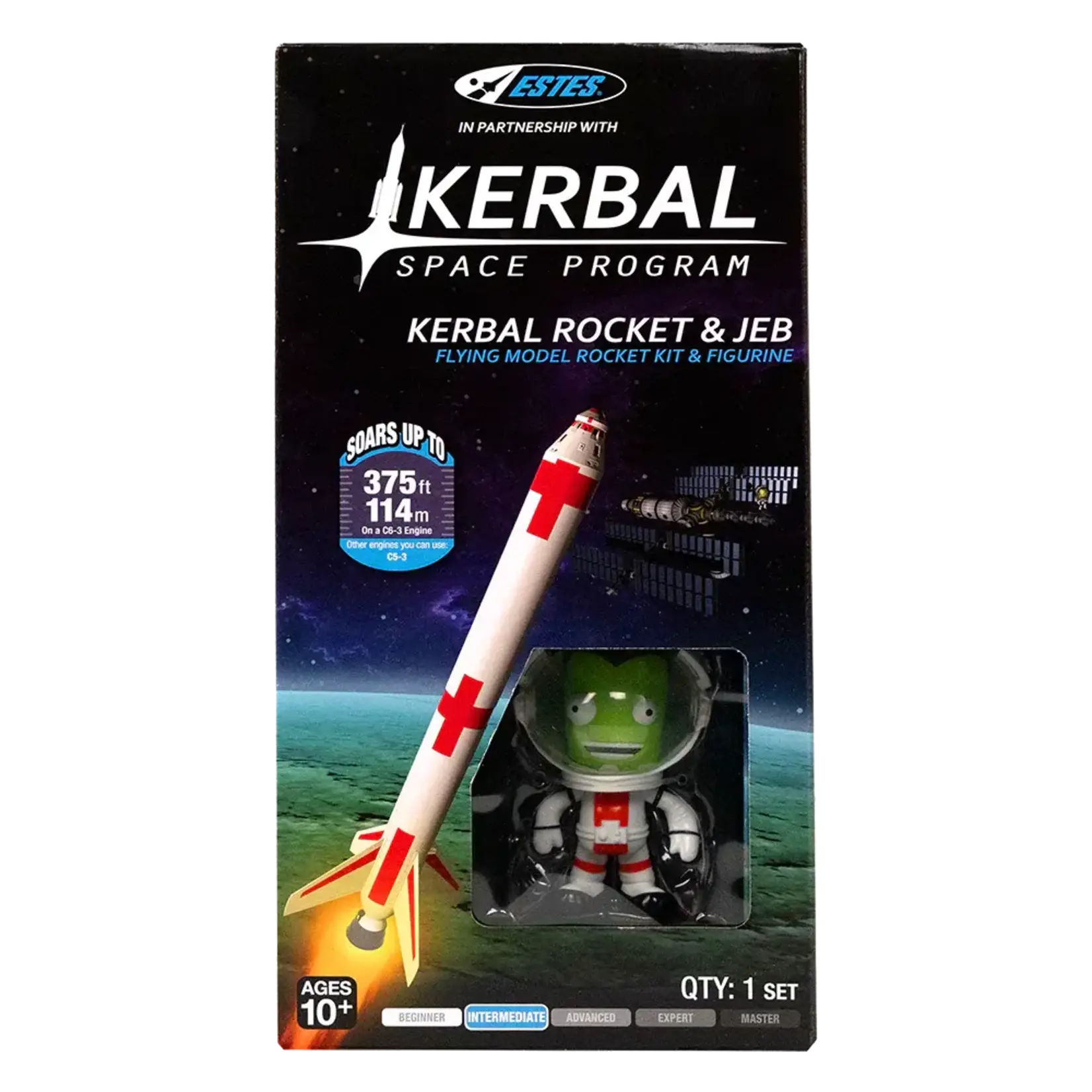 Estes 9726 Kerbal Rocket & Jeb