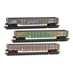 Micro Trains Line 98305090 N BN Weathered - 3 Pack