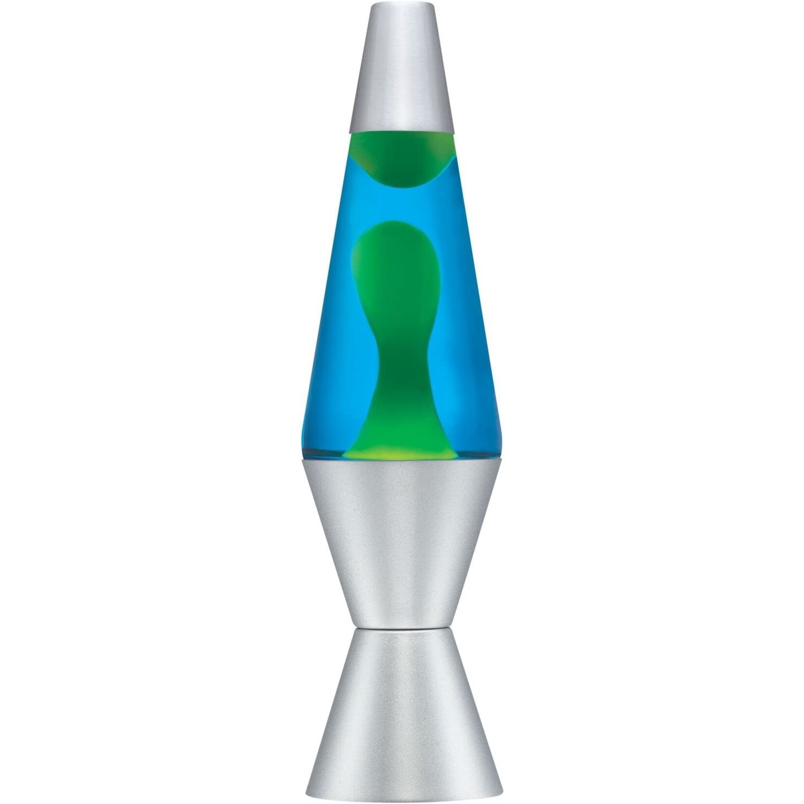 Schylling 2124 Lava Lamp Green-Blue-Silver 14.5"
