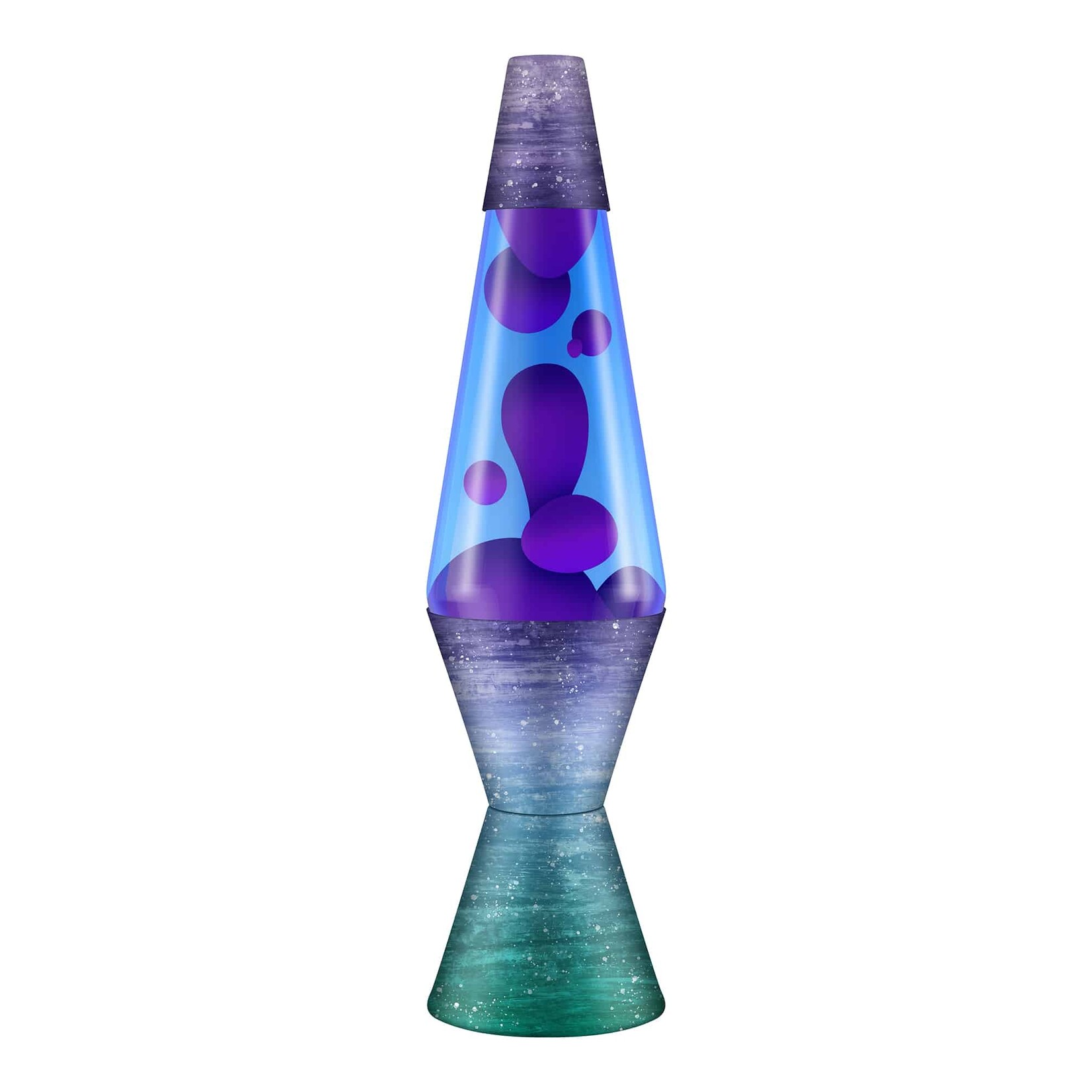 Schylling 2496 Lava Lamp Ceramic Dip Purple/Blue 14.5"