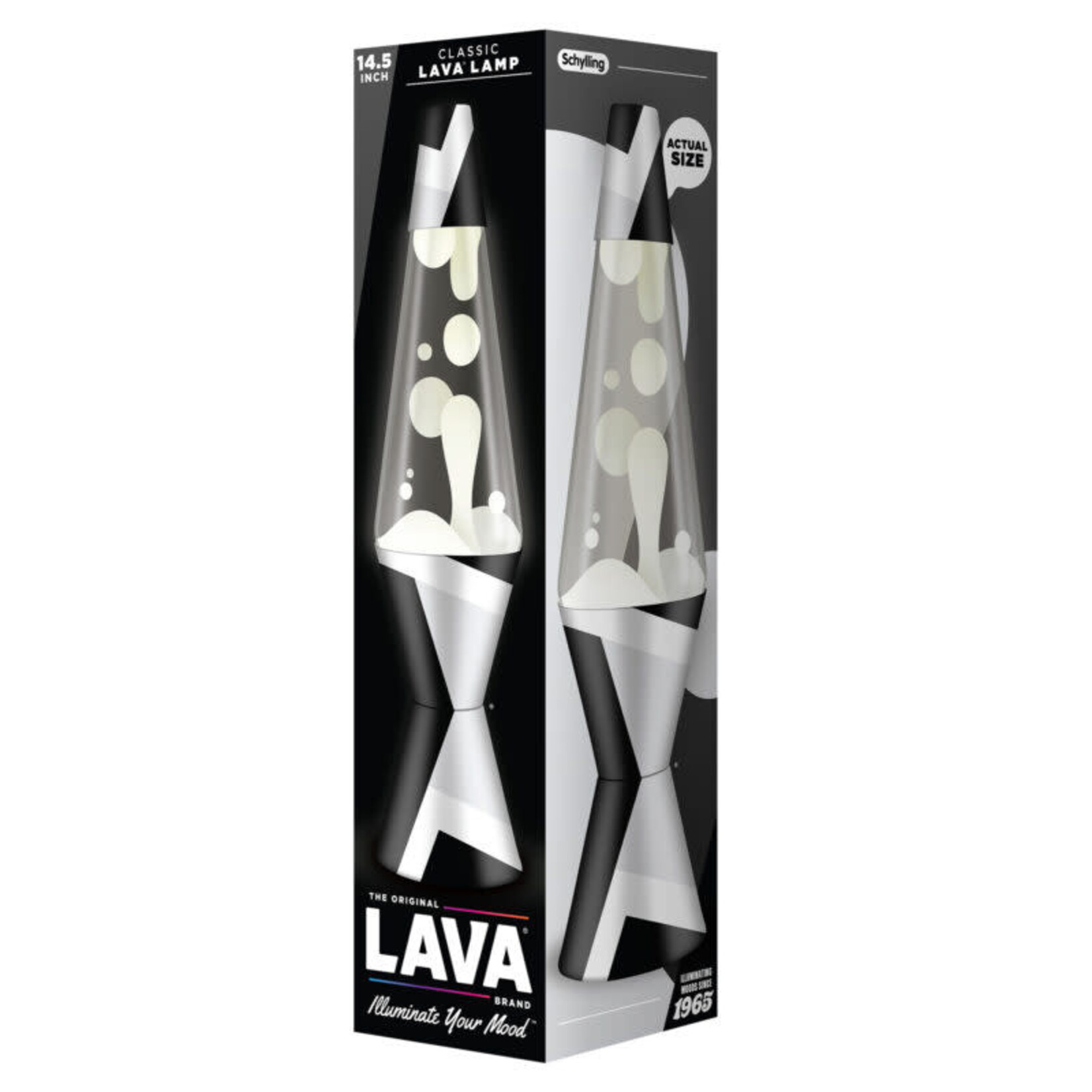Schylling 2091 Lava Lamp Polygonal White 14.5"