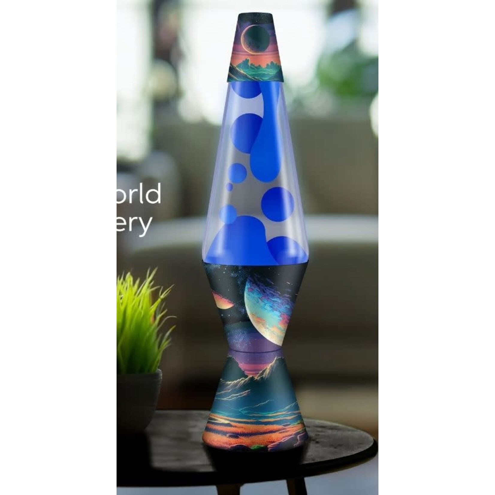 Schylling 2719 New World Discovery Lava Lamp - 14.5"