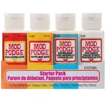 Plaid Crafts 27584 Mod Podge 4 Piece Set 2oz Gloss, Matt, Dishwasher Safe, Photo Transfer