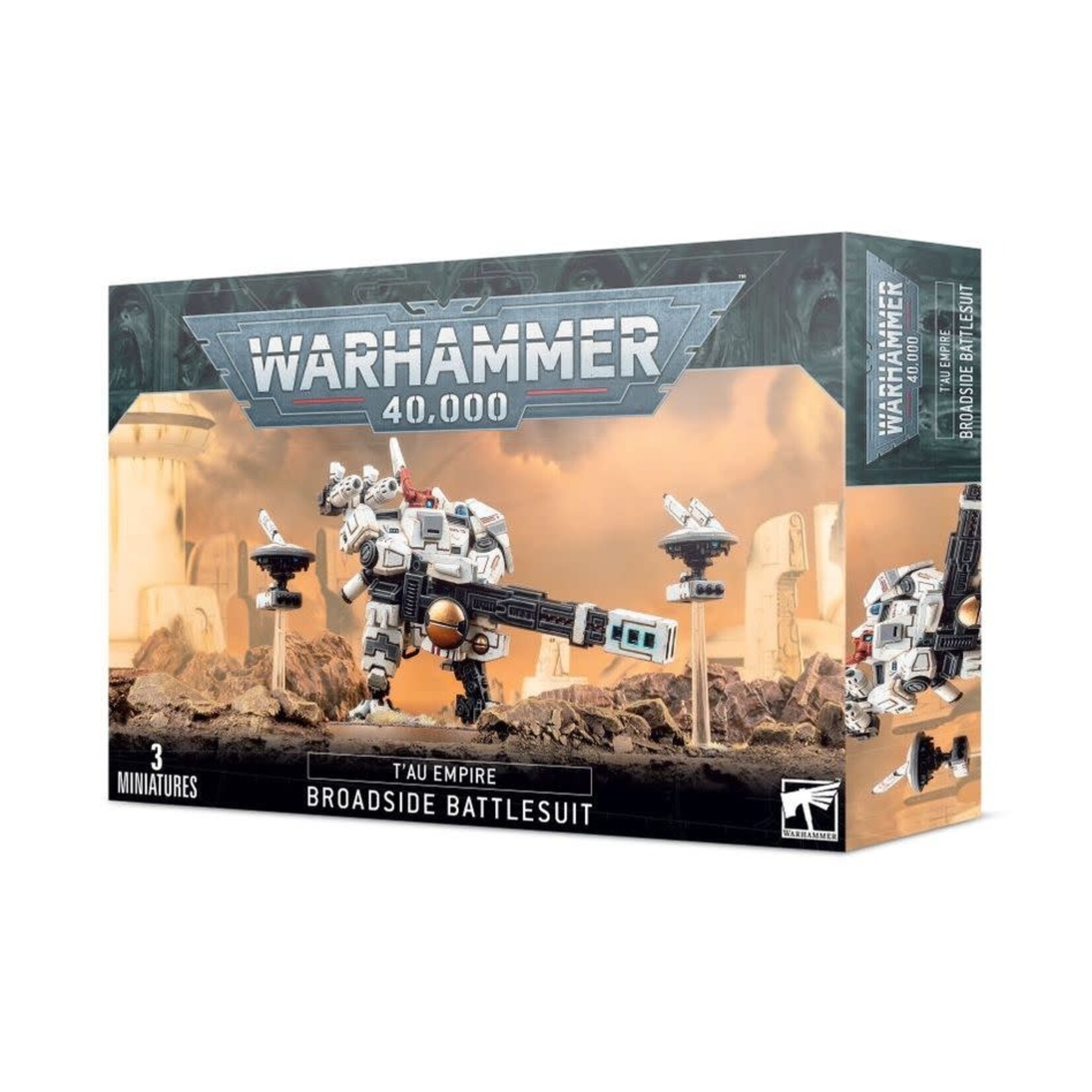 Warhammer T'au Empire: Broadside Battlesuits