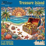 Heritage Puzzle 40619 Treasure Island 550 Piece Puzzle