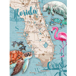 Heritage Puzzle 30607 Florida Coast Puzzle 550 Piece Puzzle