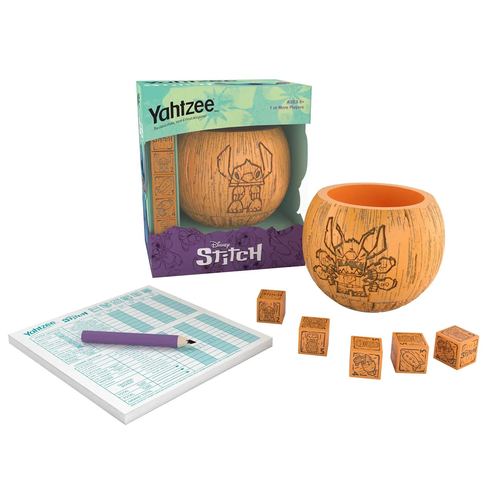 USAopoly Yahtzee: Disney Stitch