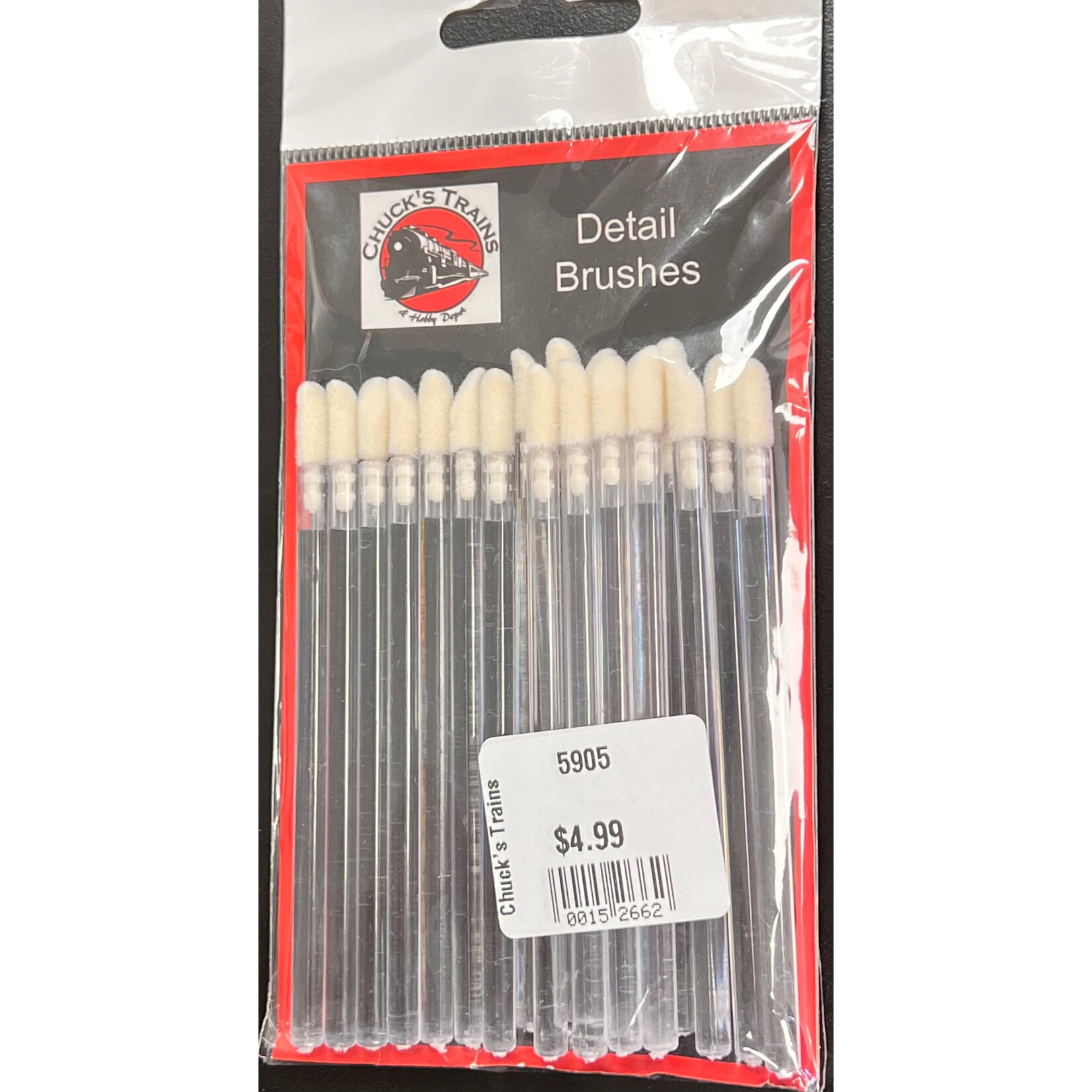 5905 Super Detail Brushes - 20 Count - Clear Maxi