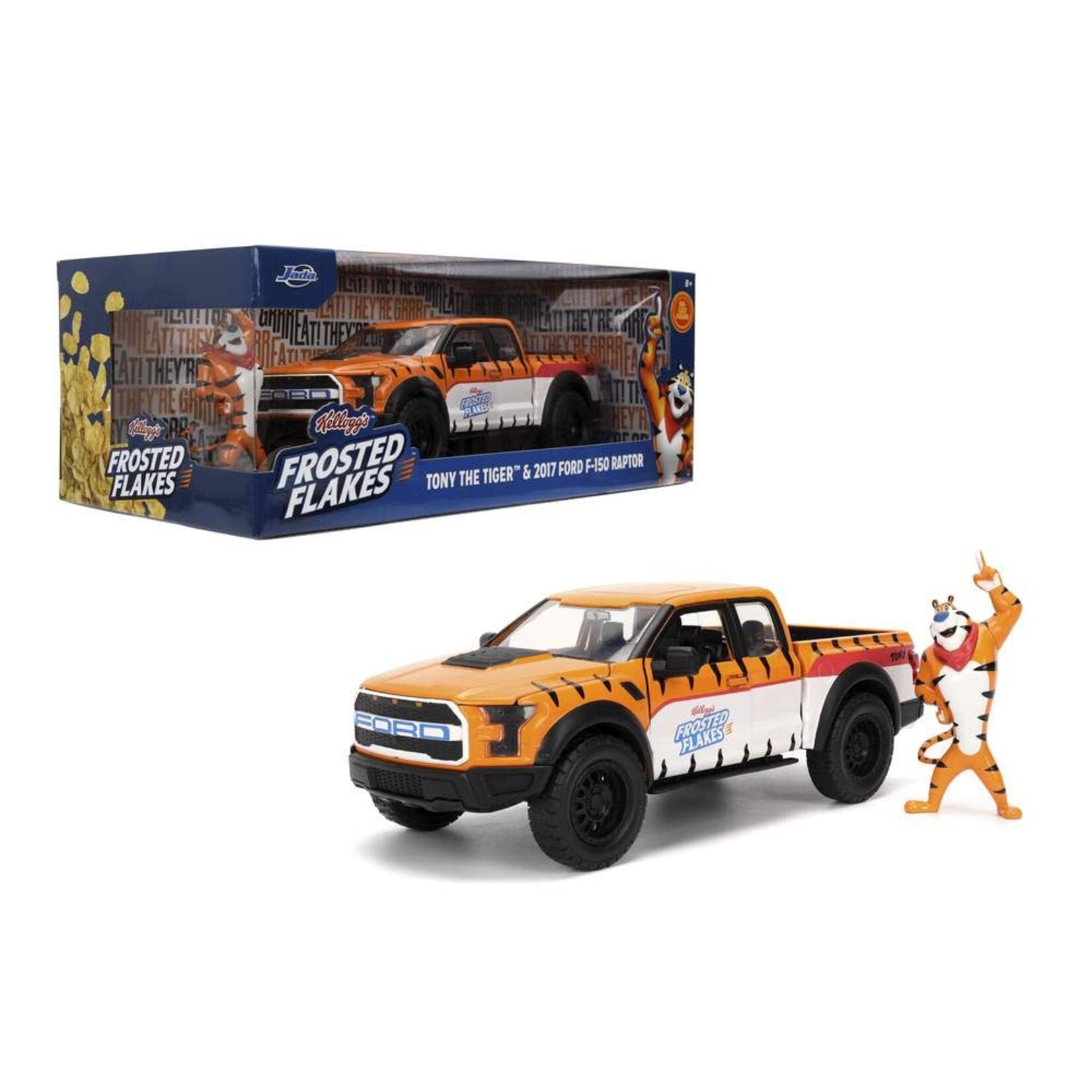 Jada 35470 1/24 Frosted Flakes 2017 Ford F150 Raptor w/ Tony The Tiger