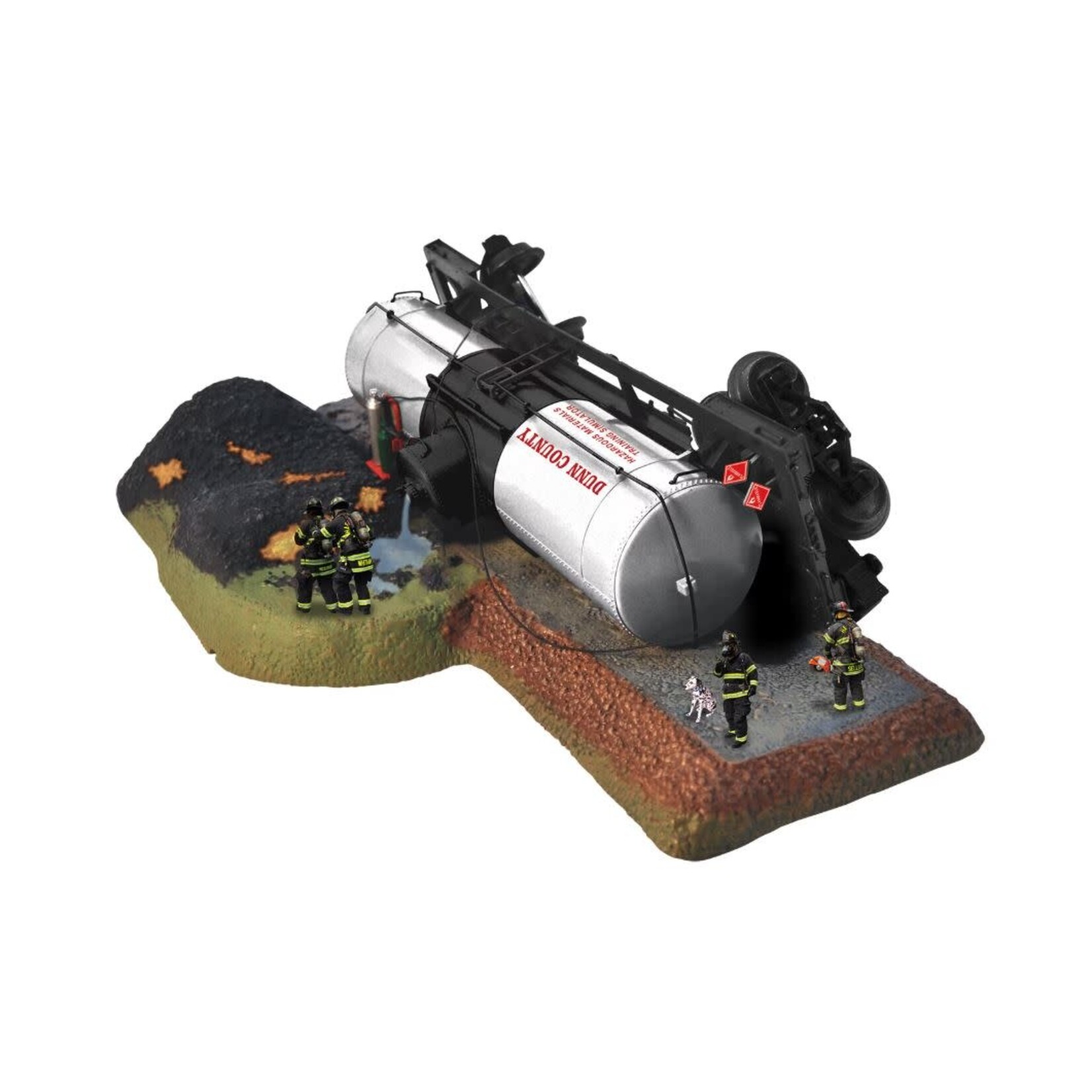 Lionel 2229260 O Firefighter Tank Car Accident Training