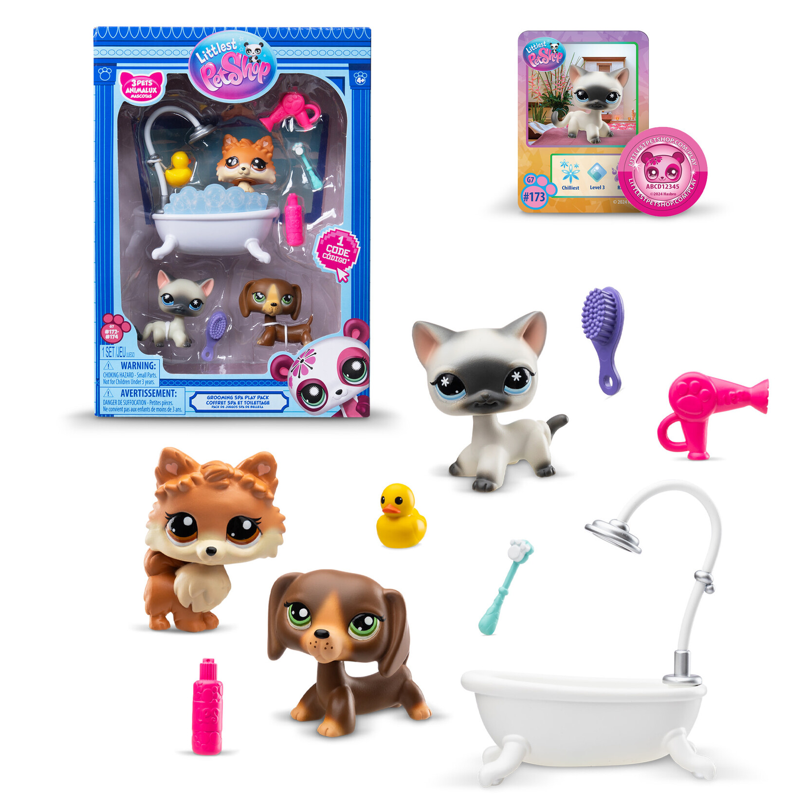 Schylling LPS Grooming Spa Play Pack