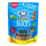 Candy Amos 4D Gummy Blocks Mixed Fruit 7oz