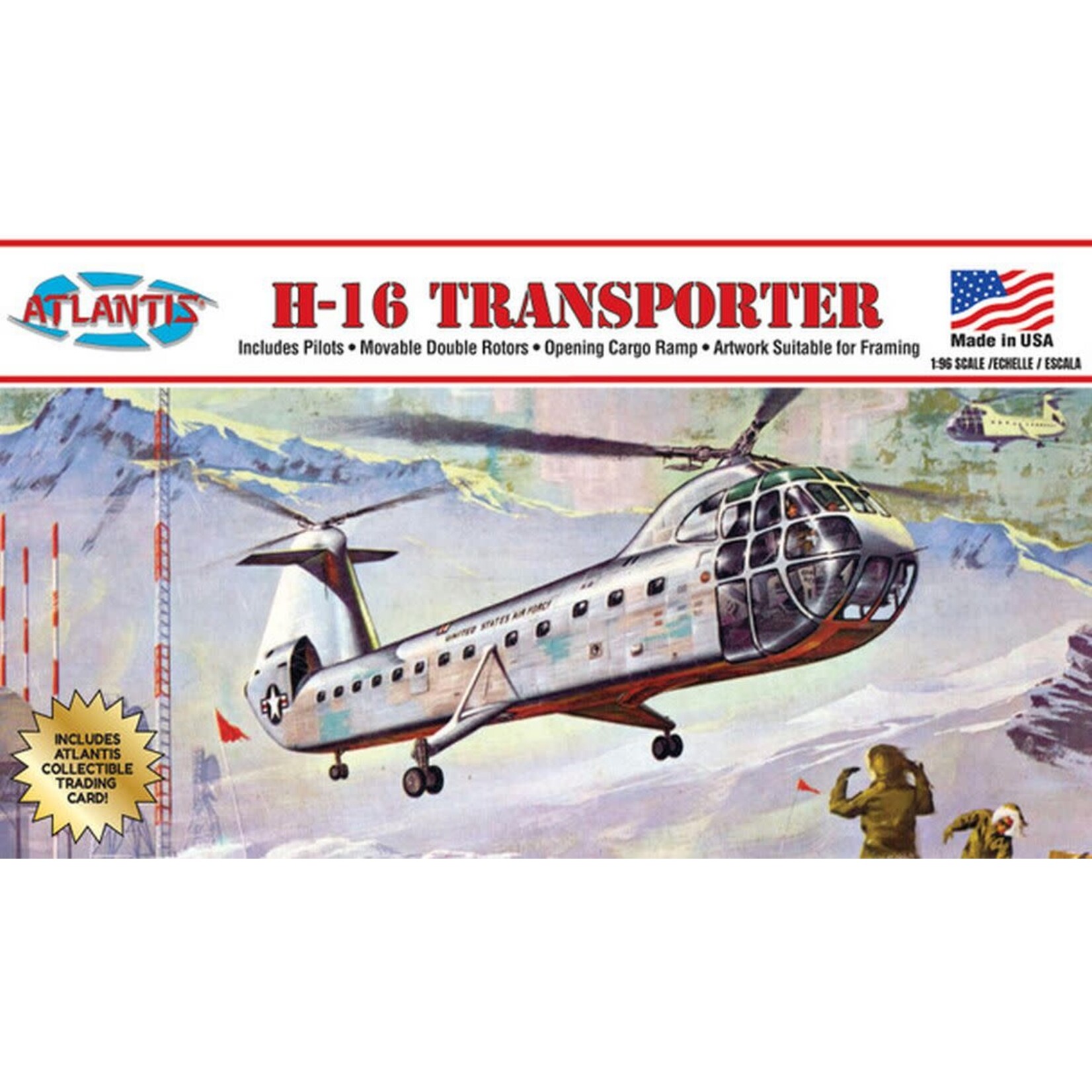 Atlantis 223 H-16 Transporter Piasecki Helicopter