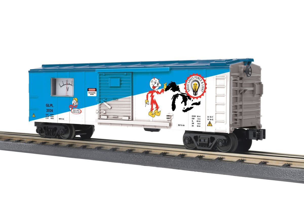3071187 O Great Lakes Power Boxcar w/ Power Meter